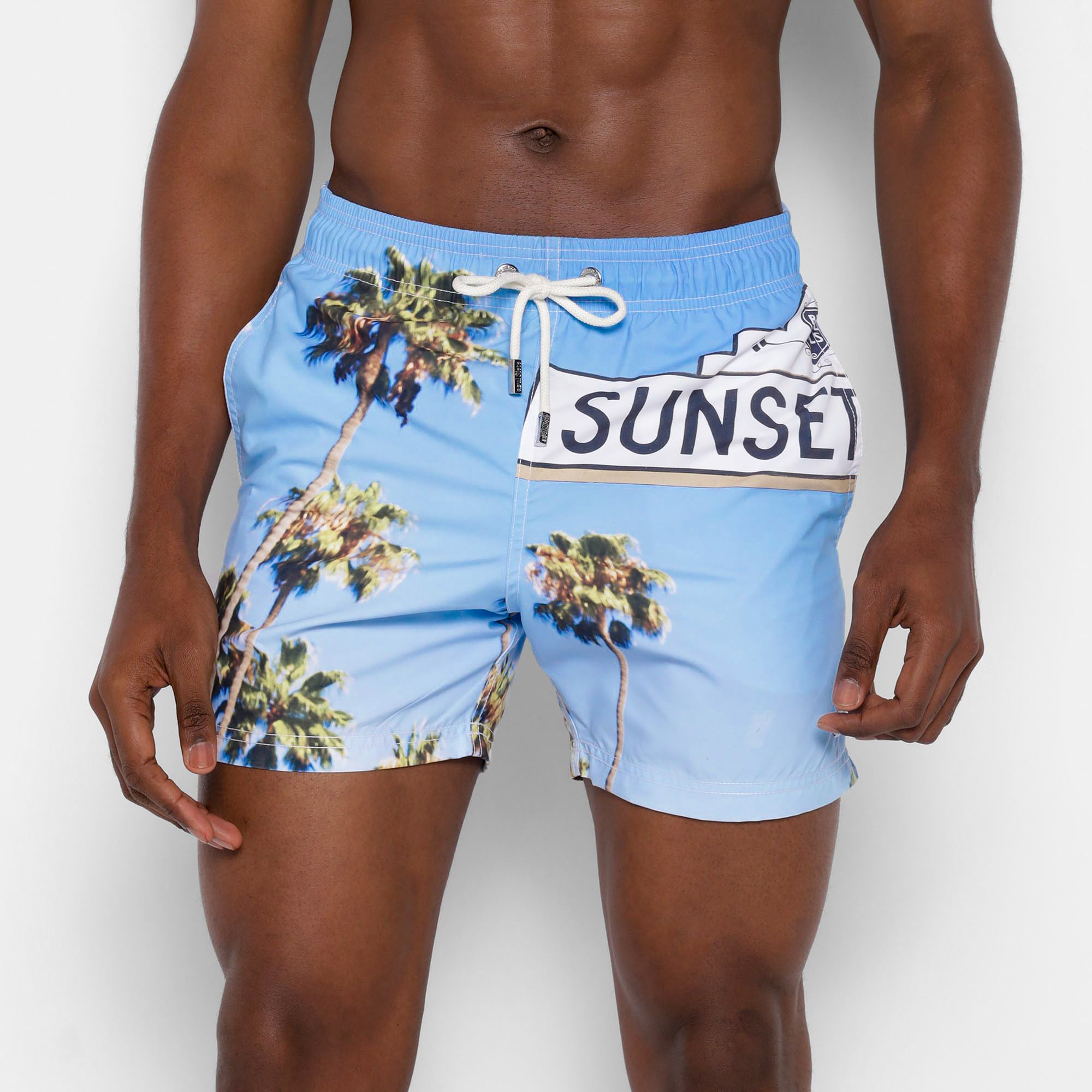 Sunset Blvd Swim Short