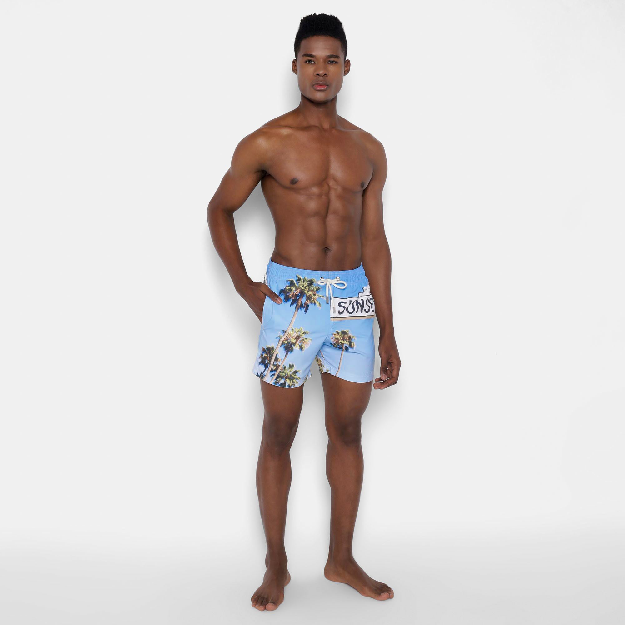 Sunset Blvd Swim Short