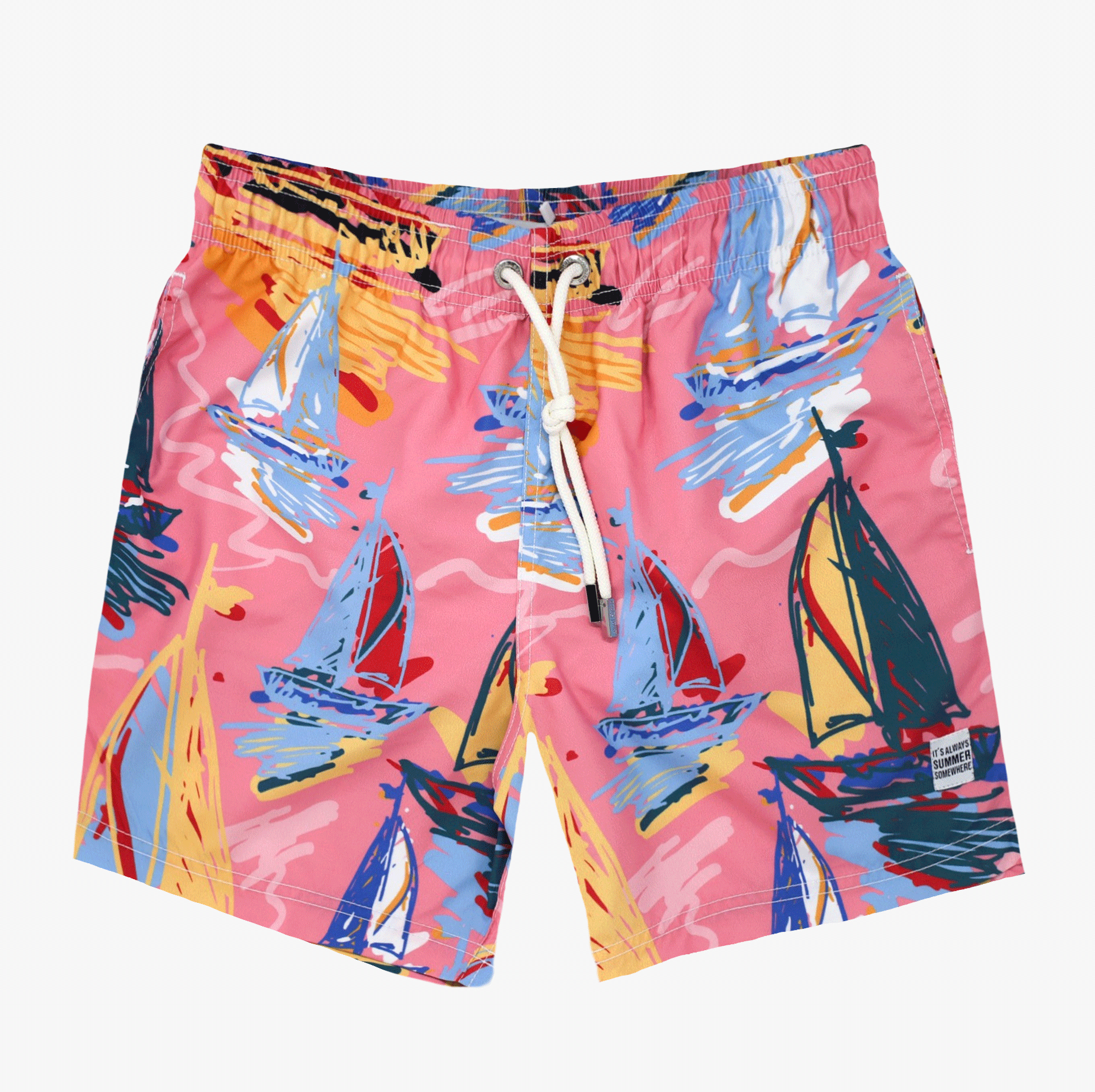 Sail Drawings Swim Short
