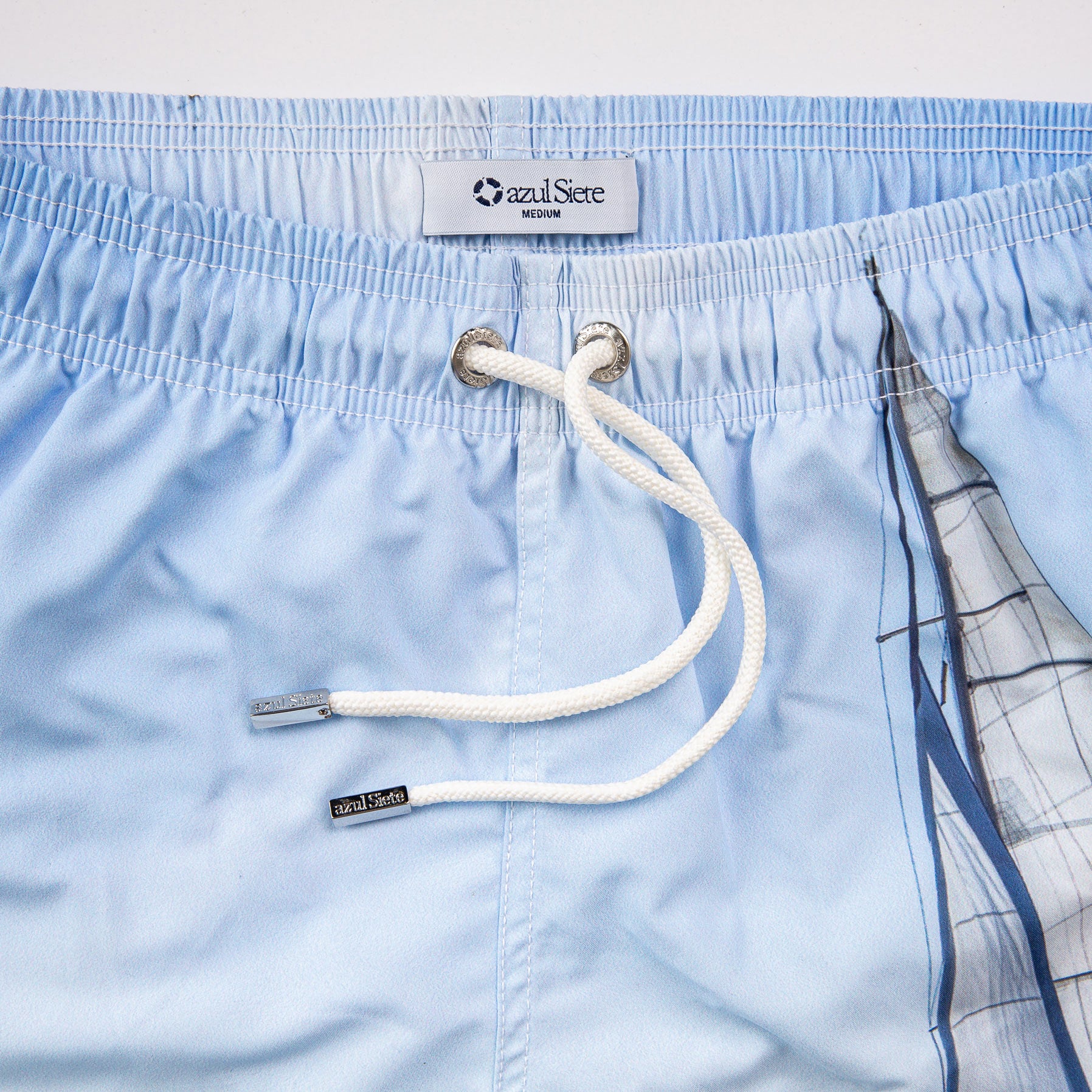 White Sail Swim Short