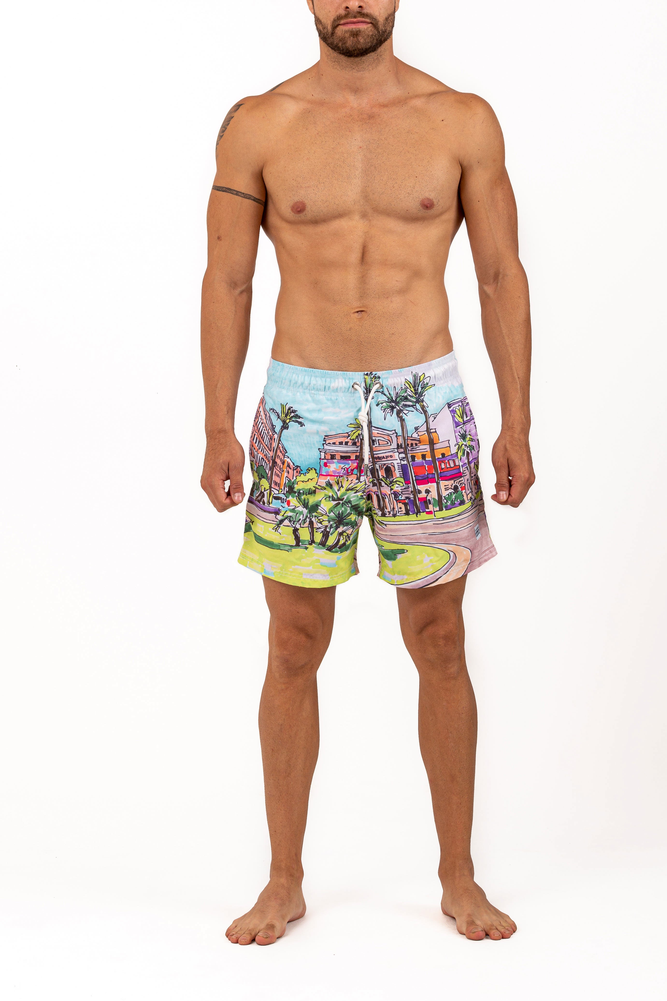 Paint Swim Short