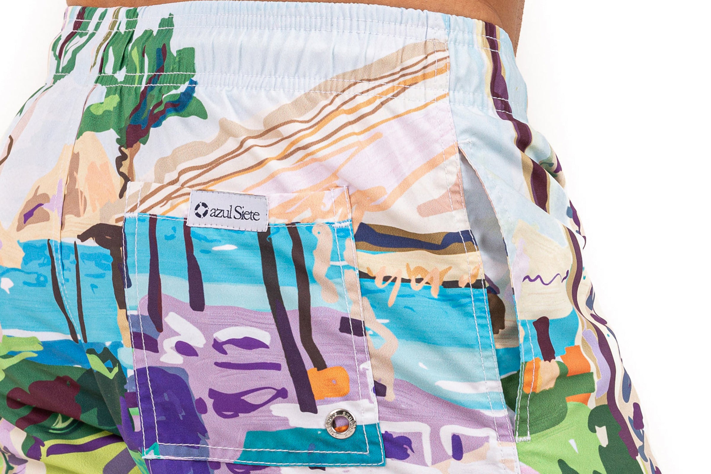 Beaching - Azul Siete Swim Shorts