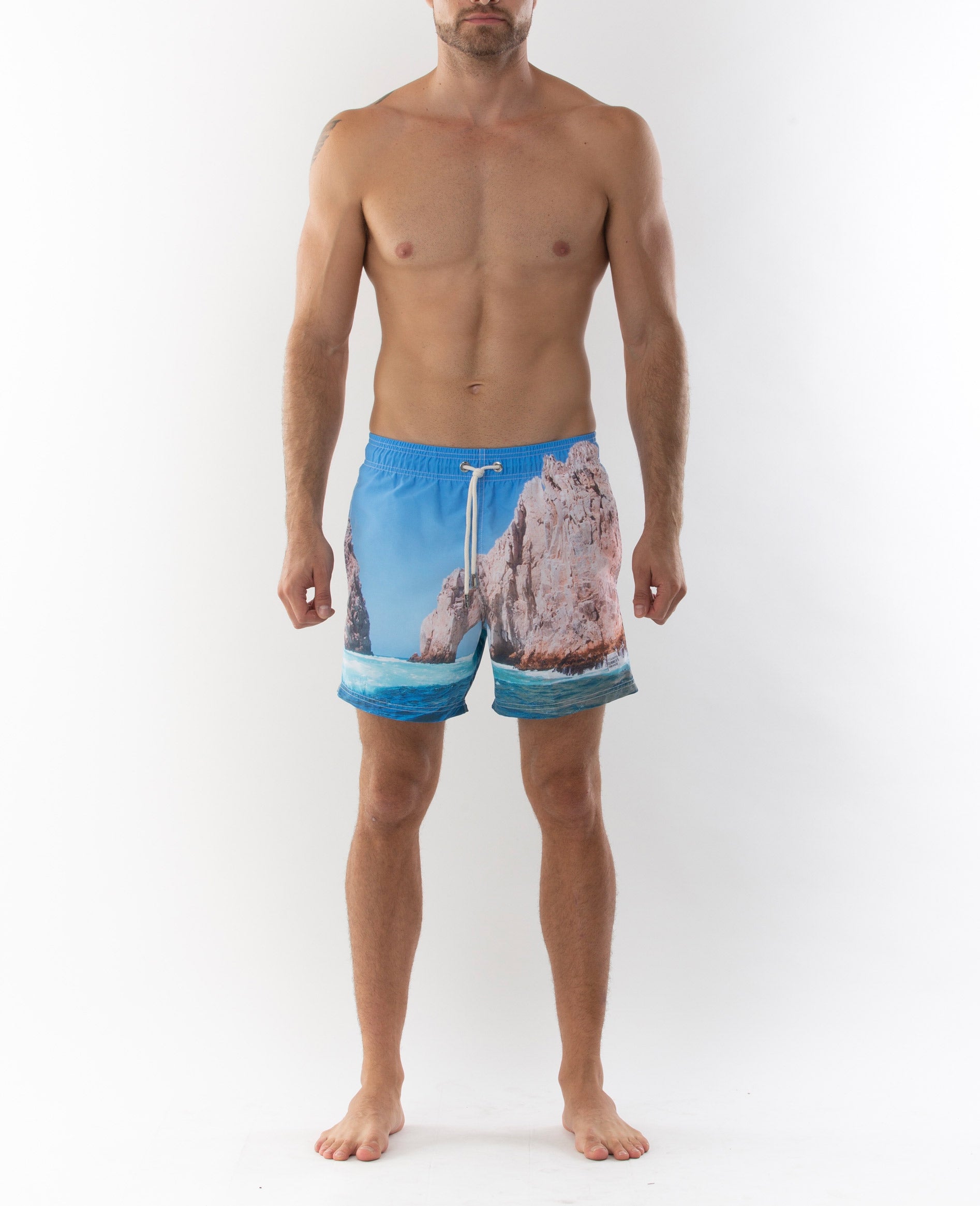 Cabo Arch - Azul Siete Swim Shorts