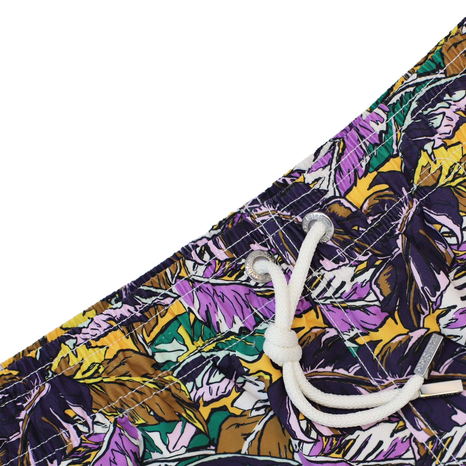 Drawn Leaves Swim Short