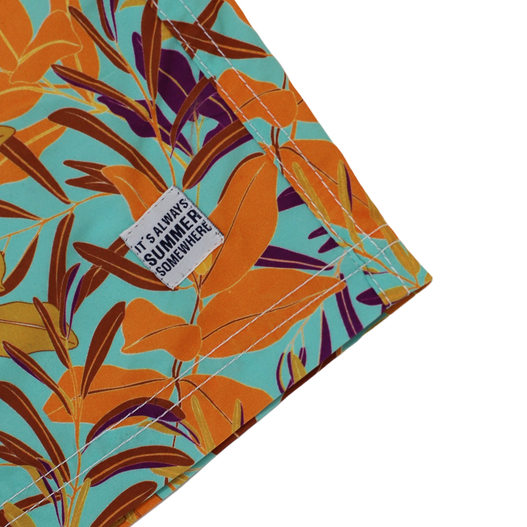 Tropical Vintage Swim Short