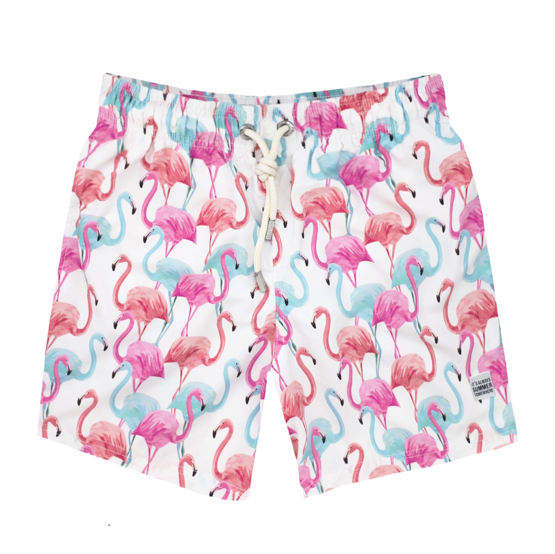 Three Flamingos