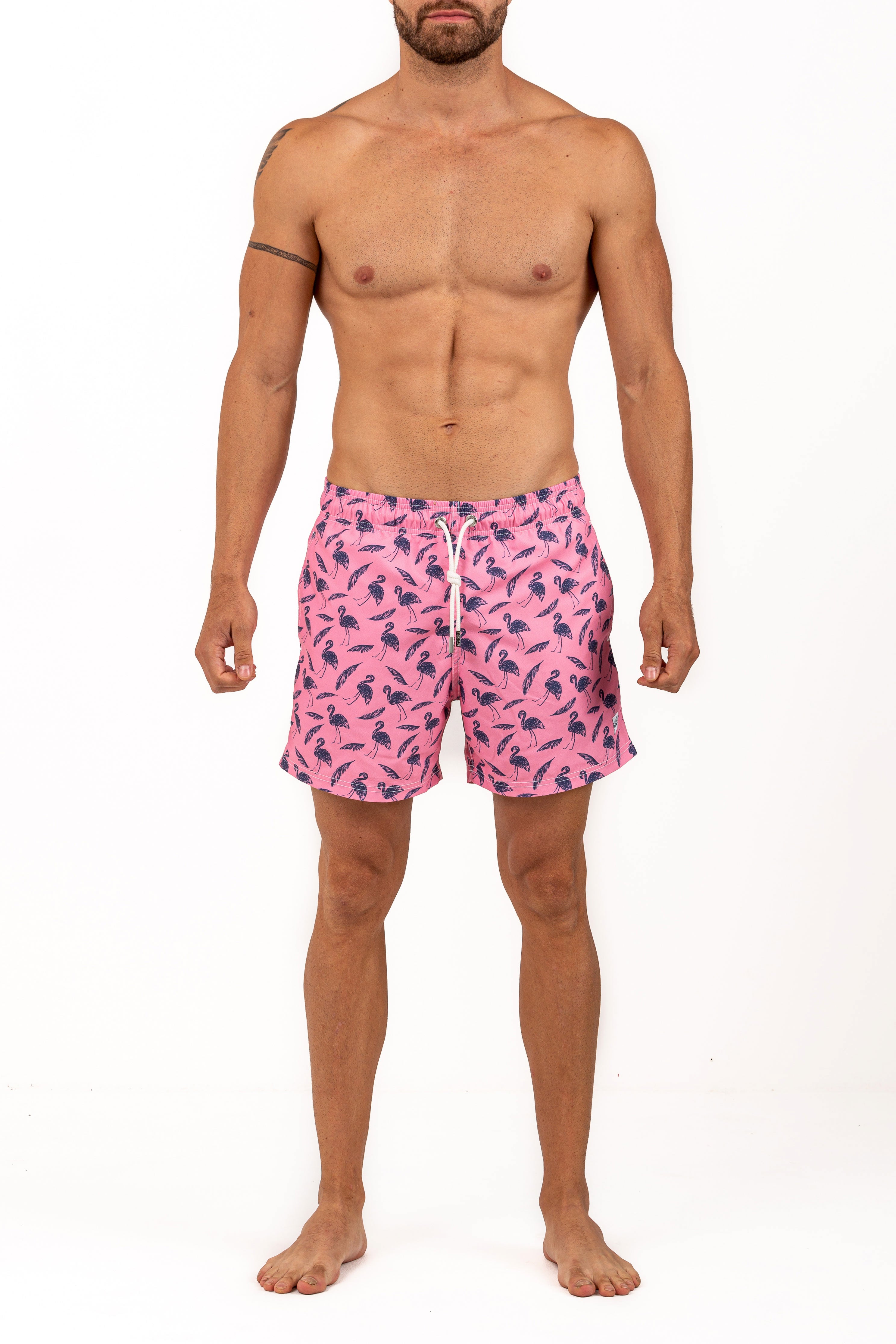 Drawingo - Azul Siete Swim Shorts