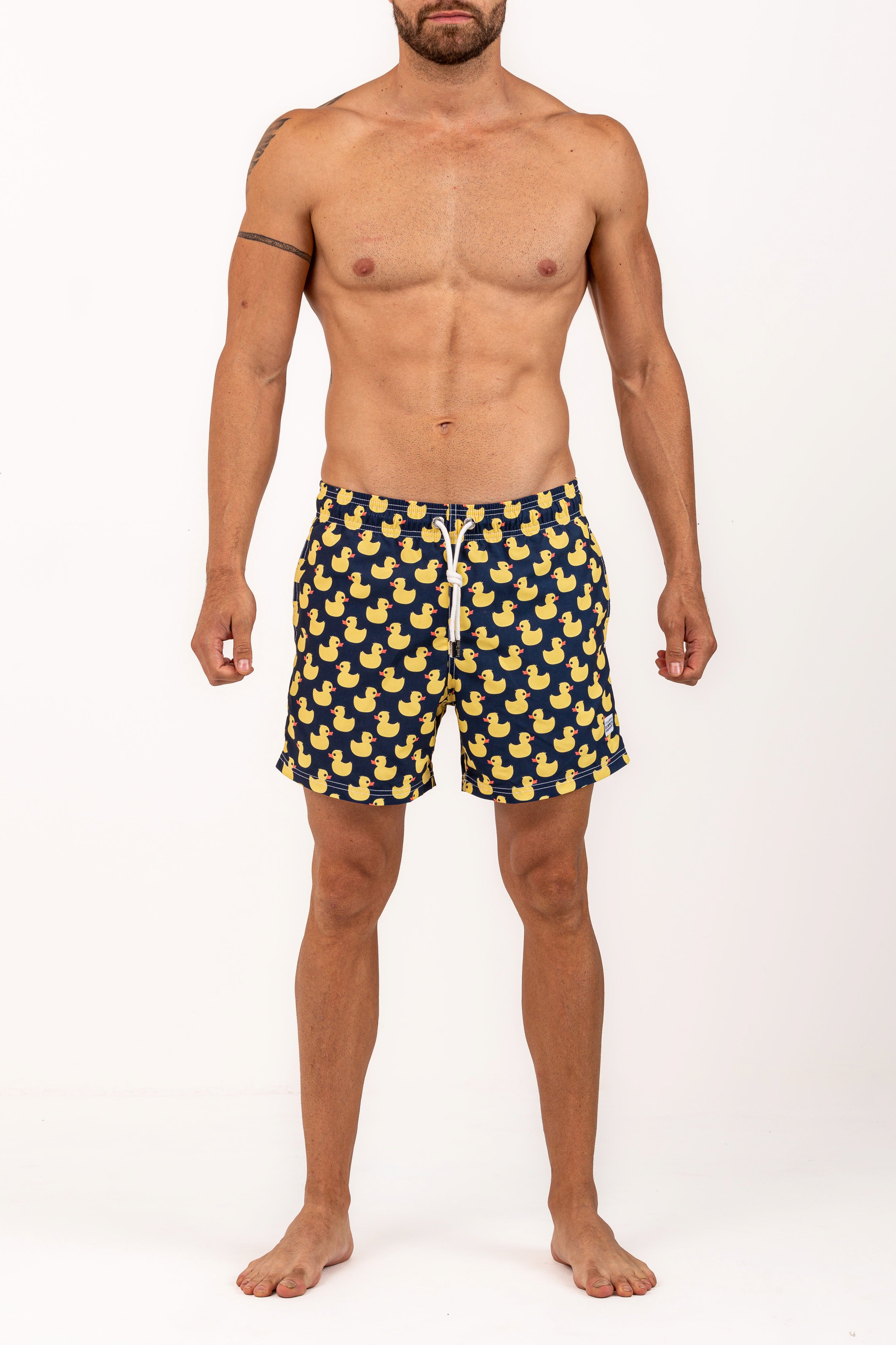 Duckies - Azul Siete Swim Shorts