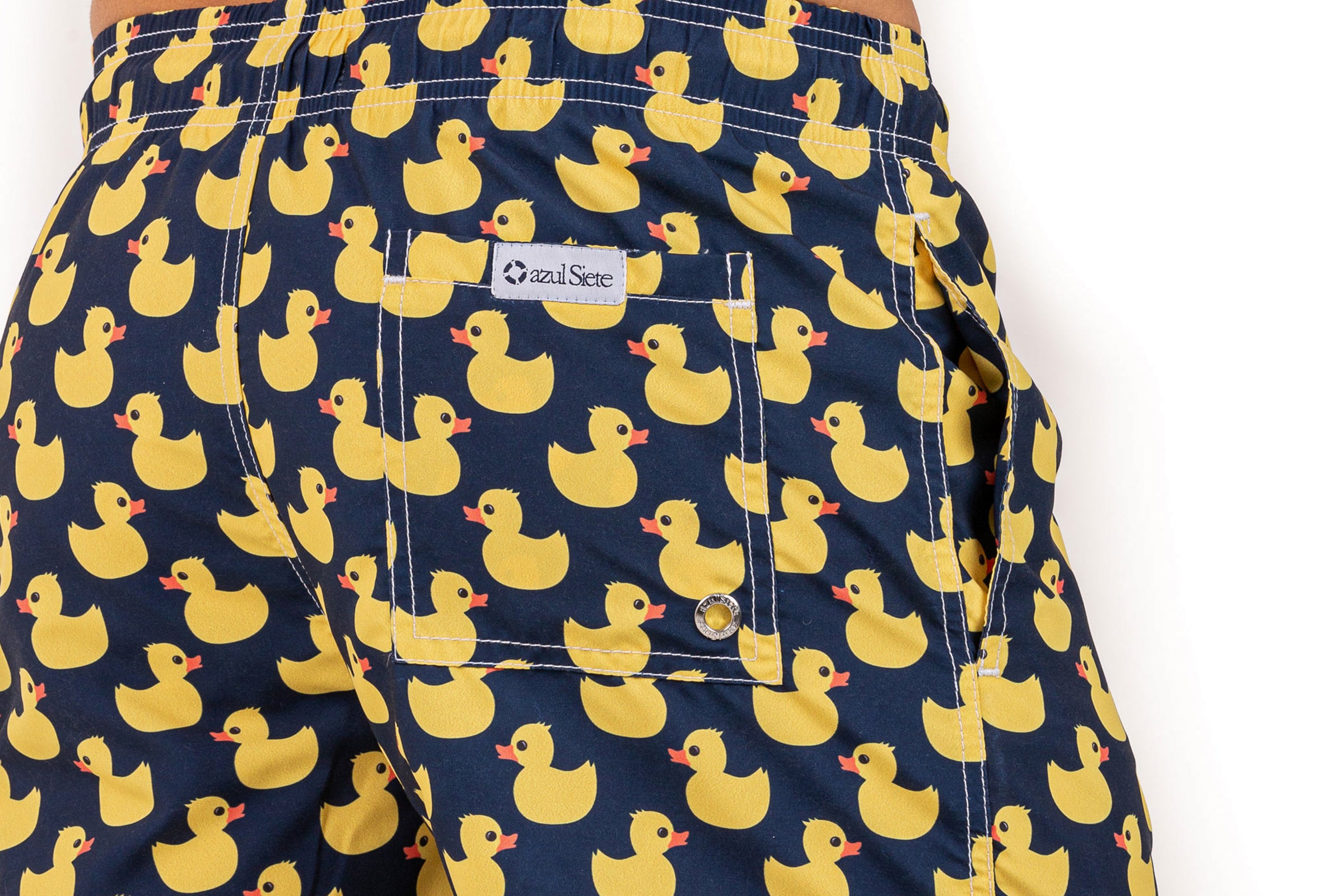 Duckies - Azul Siete Swim Shorts