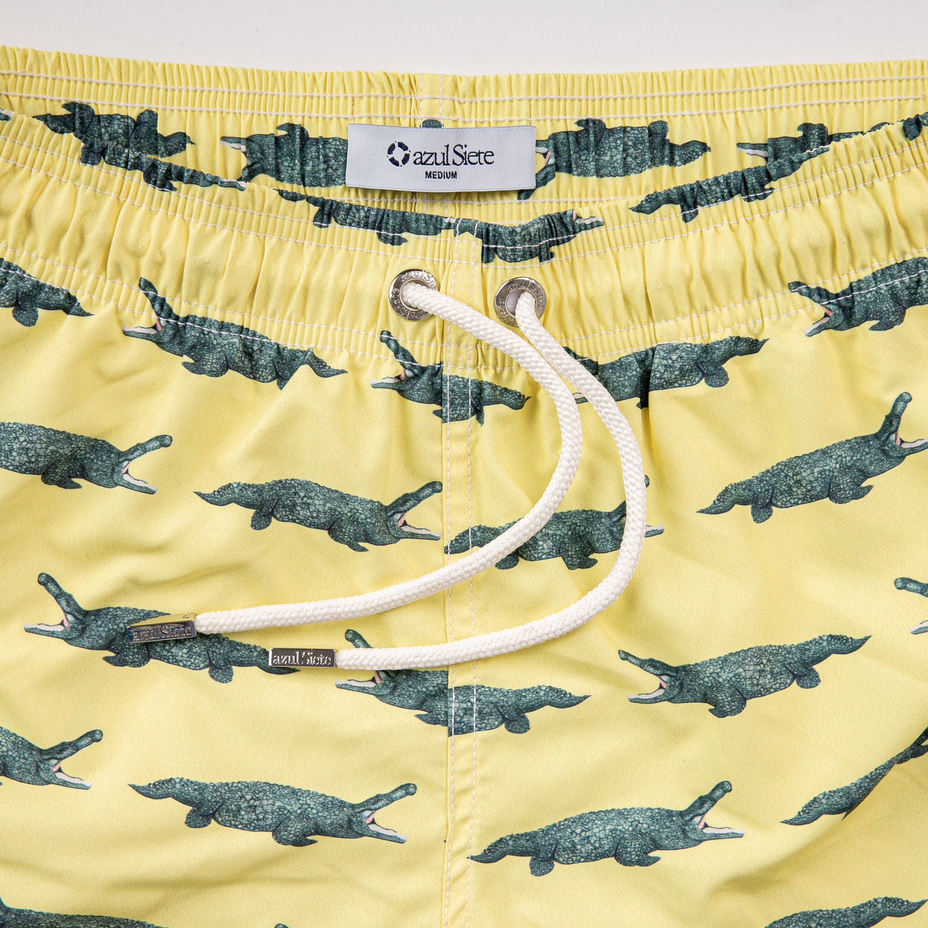 Crocodiles - Azul Siete Swim Shorts