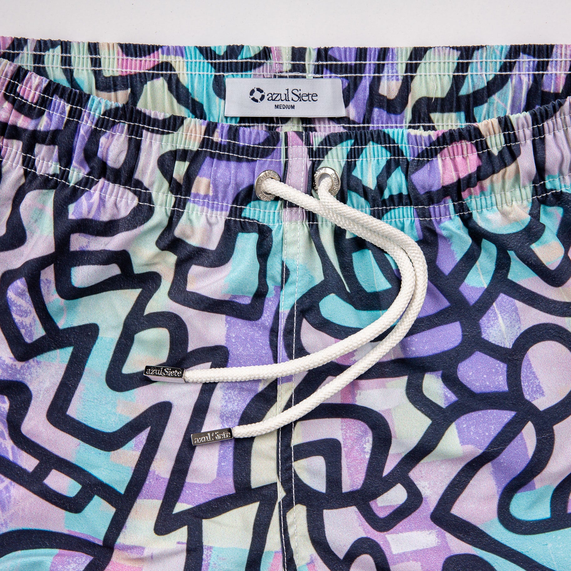 Amaze - Azul Siete Swim Shorts