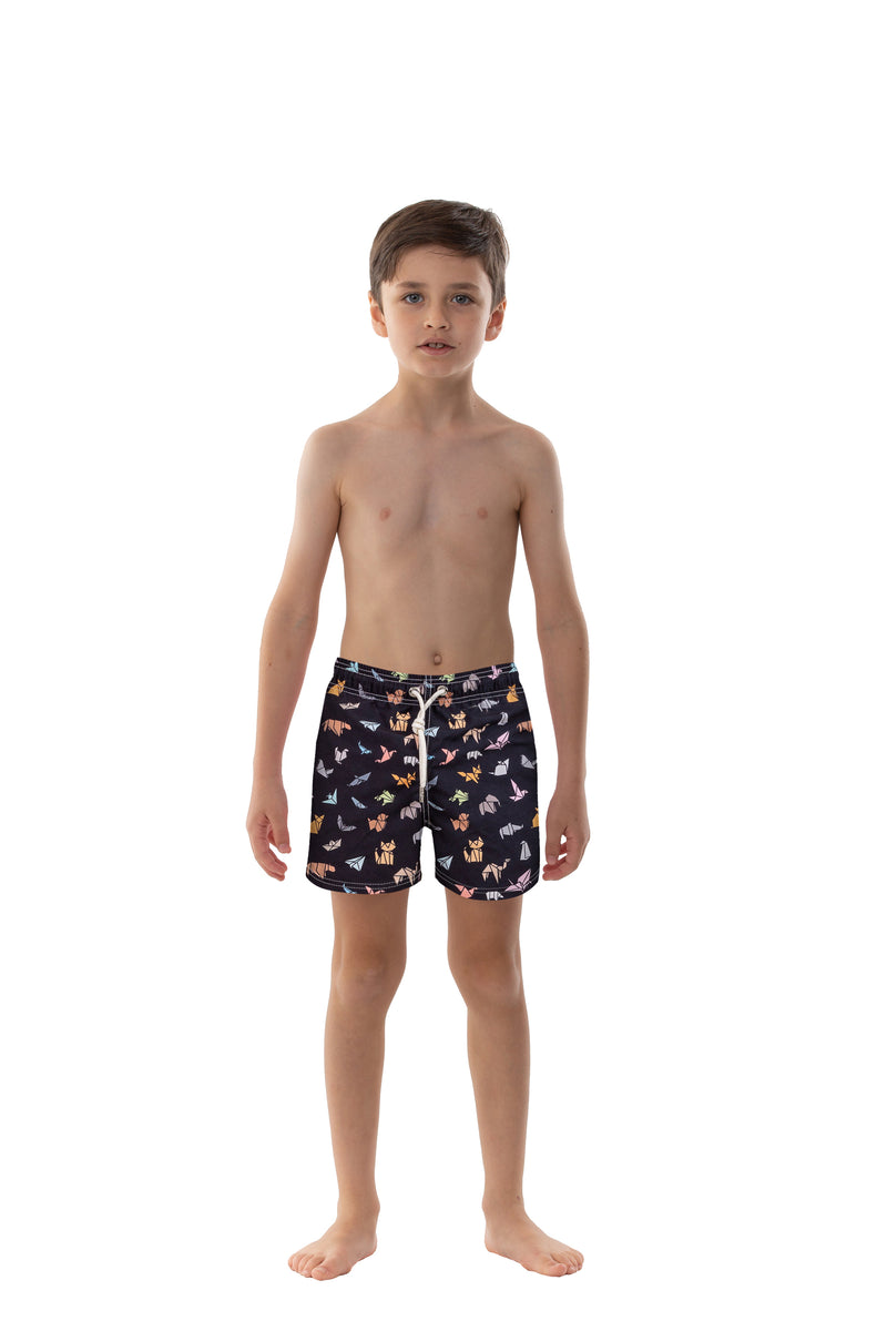 Boys Swim Trunks Origami