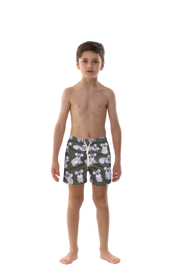 Boys Swim Trunks Koalas