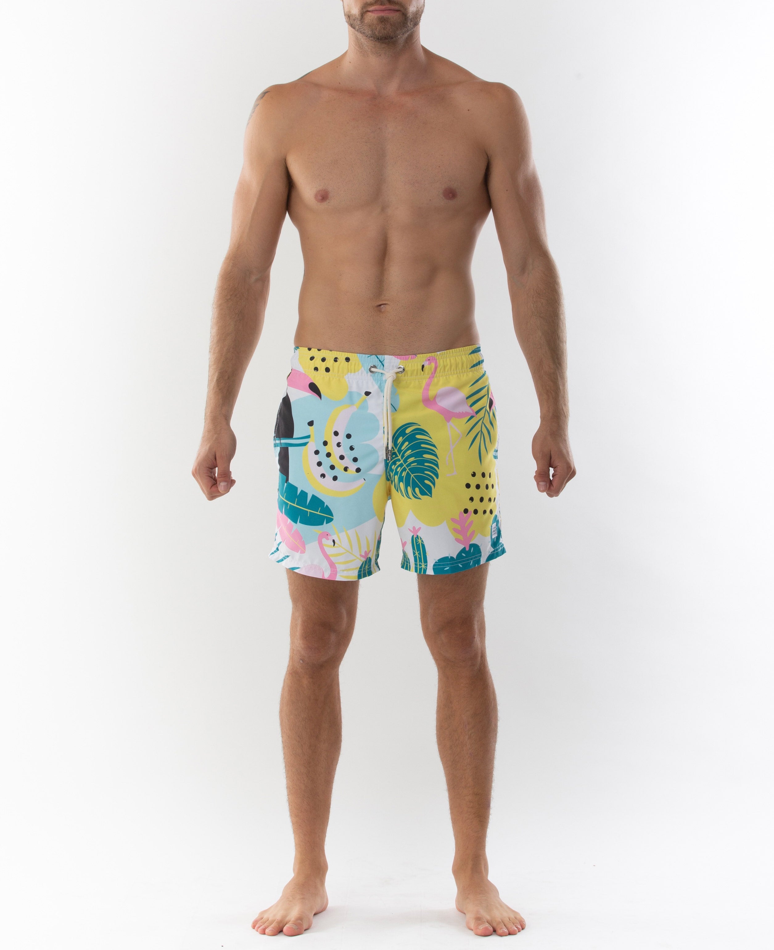 Art Nature - Azul Siete Swim Shorts