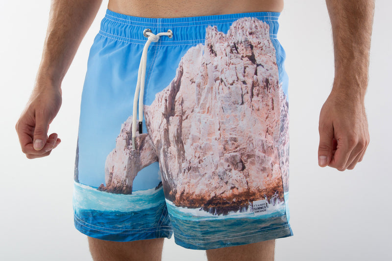 Cabo Arch - Azul Siete Swim Shorts