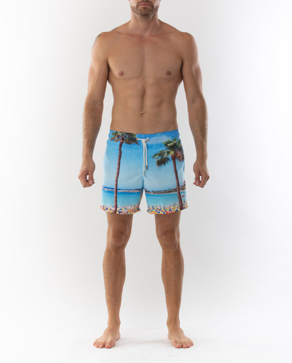 Canarias - Azul Siete Swim Shorts