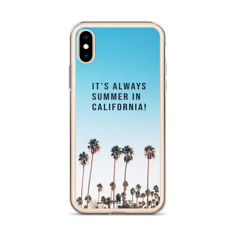 California iPhone Case - azul Siete