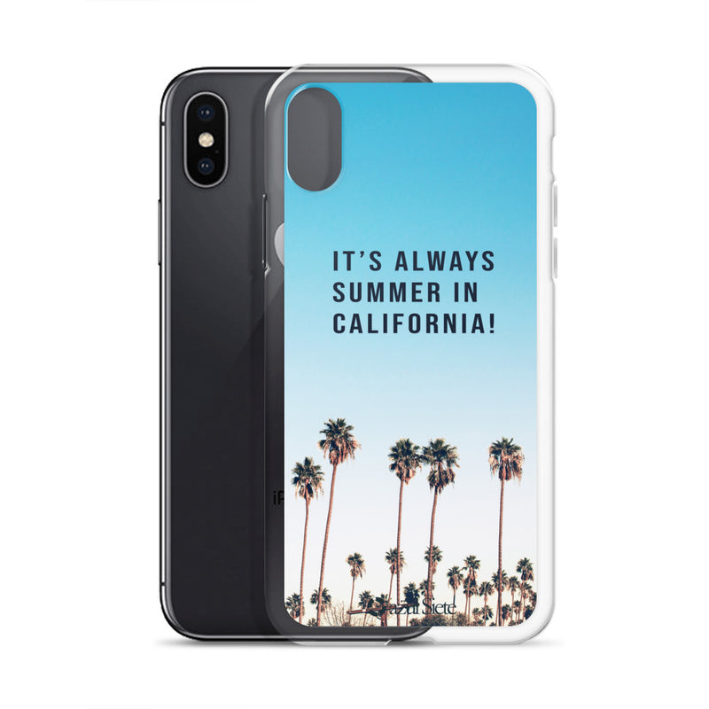 California iPhone Case - azul Siete