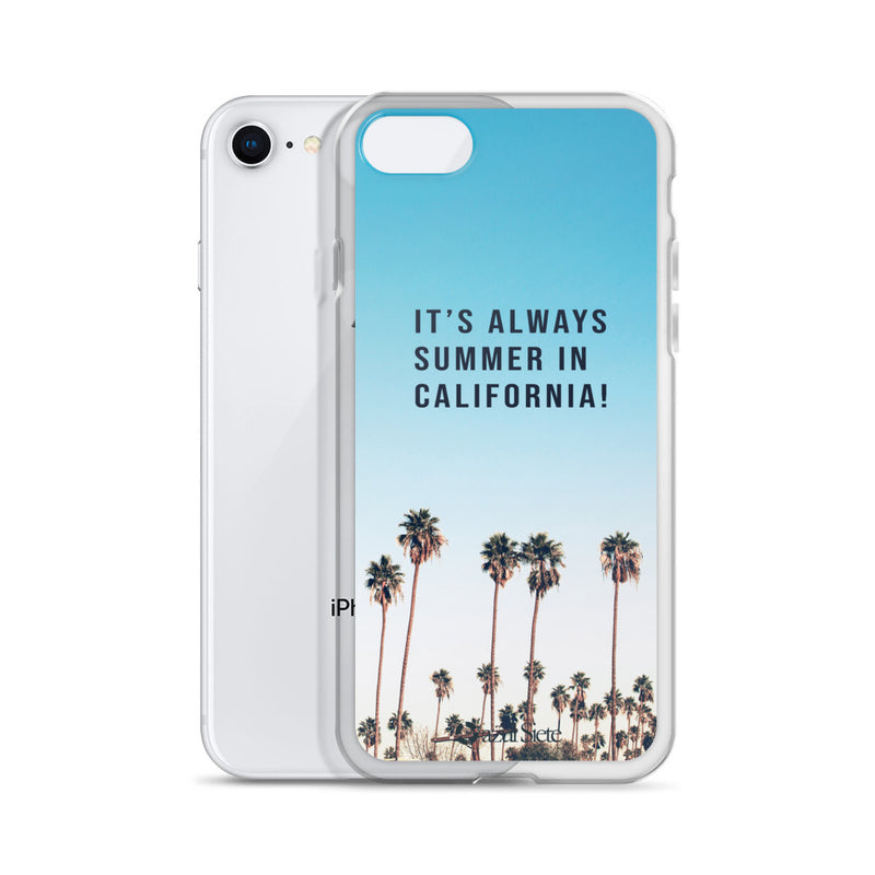 California iPhone Case - azul Siete
