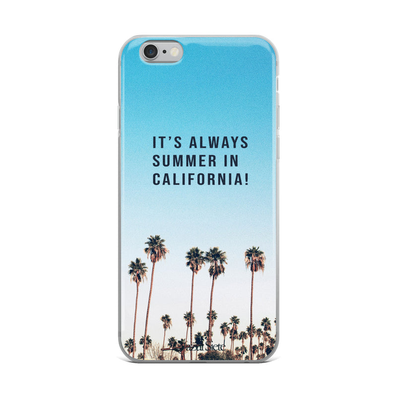 California iPhone Case - azul Siete